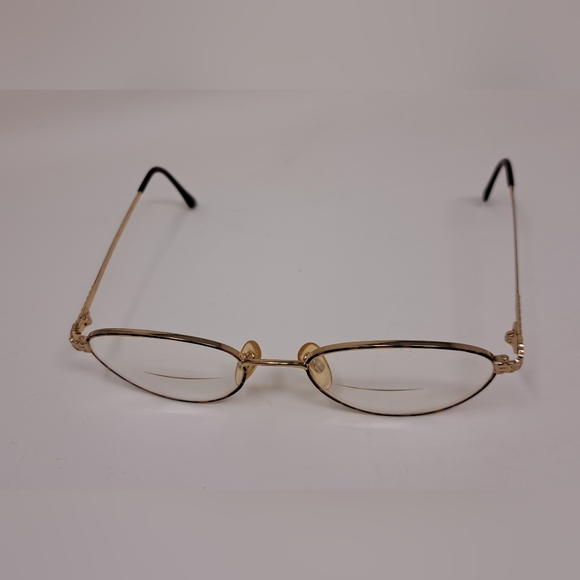 Yves Saint Laurent Women's Glasses Gold Metal Havana Frames 4084 Y119 52-19-130 - Picture 2 of 16